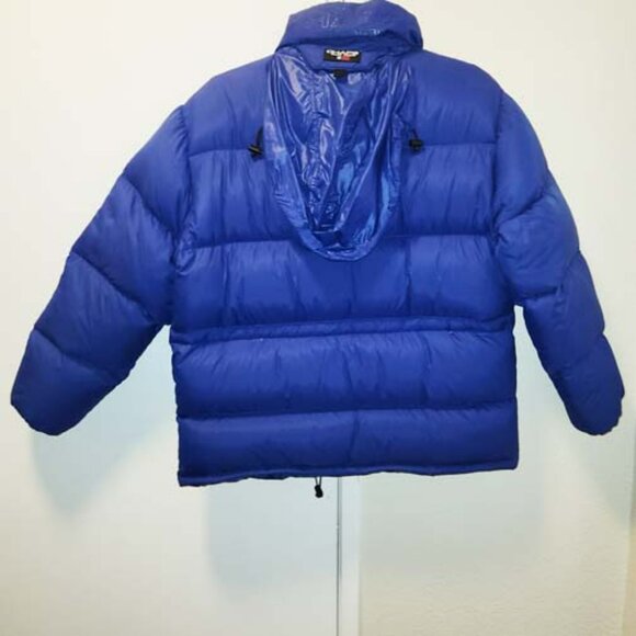 NEW RALPH LAUREN CHAPS LARGE, (42-44) MEN'S BLUE DOWN PUFFER JACKET - Picture 3 of 5